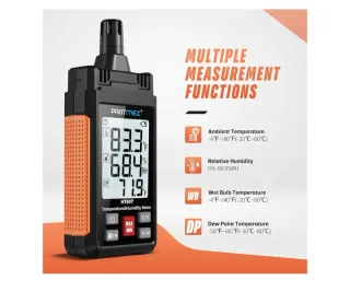 Medidor Temperatura y Humedad HT607