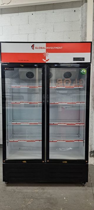 Nevera Expositora 2 Puertas Global