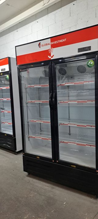 Nevera Expositora 2 Puertas Global