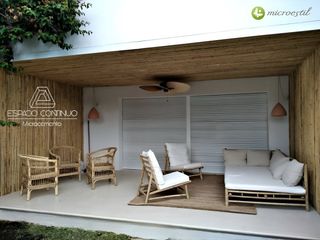 Terrazas Microcemento Espacio Continuo