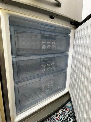 Frigorífico BOSCH 1,90x70 acero inox. (grande)