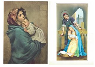 LOTTO N. 17 CARTOLINE SU TEMA RELIGIOSO - VINTAGE