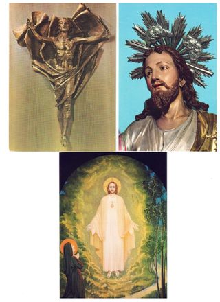 LOTTO N. 17 CARTOLINE SU TEMA RELIGIOSO - VINTAGE