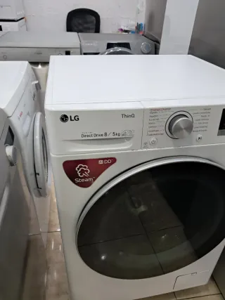 Lavadora y Secadora LG ThinQ 8kg