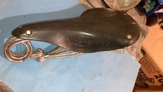 Sella Brooks B33 Vintage Cuoio Originale Inglese