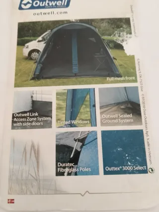 Tienda de campaña Outwell Milestone Pro