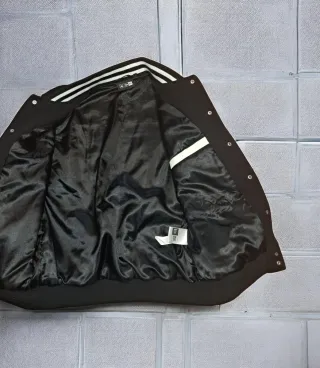 New Era Giacca College Nera Bianca M