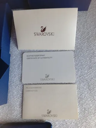 Conjunto Swarovski Collar y Pendientes Perla