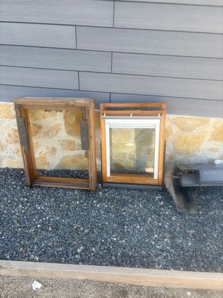 Ventana Velux Madera