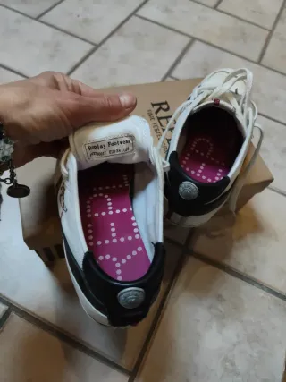 Scarpe sportive donna Replay bianche e nere