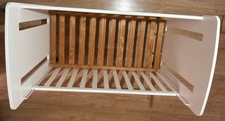 Cuna Micuna Madera Haya Oso y Conejo