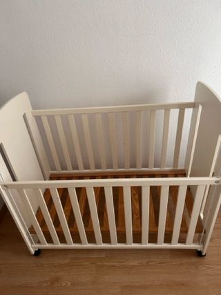 Cuna Micuna Madera Haya Oso y Conejo