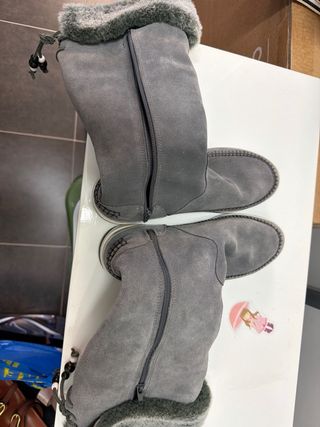 Botas Le Coq Sportif piel grises