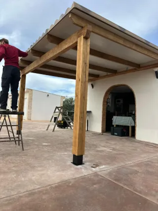 Pérgola 4x3 Panel Sándwich