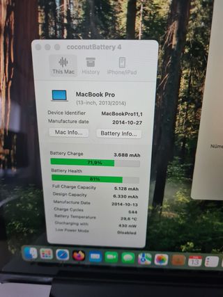 Apple MacBook Pro 13 2014 256GB SSD 8GB RAM