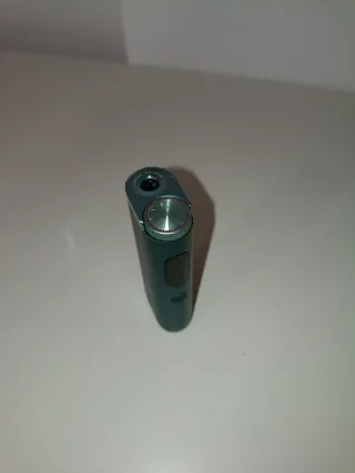 Encendedor azul metalizado