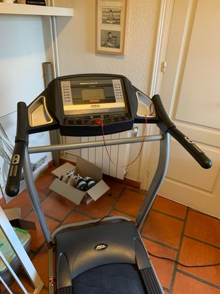 Cinta de correr plegable e inclinable