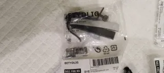 6 Supporti per tende IKEA BETYDLIG nero