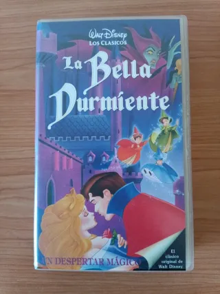 VHS La Bella Durmiente Walt Disney