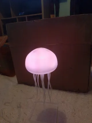 Lampada notturna Medusa tentacoli in movimento