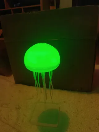 Lampada notturna Medusa tentacoli in movimento