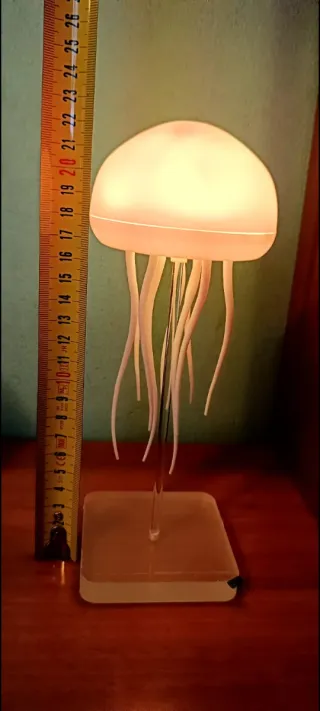 Lampada notturna Medusa tentacoli in movimento