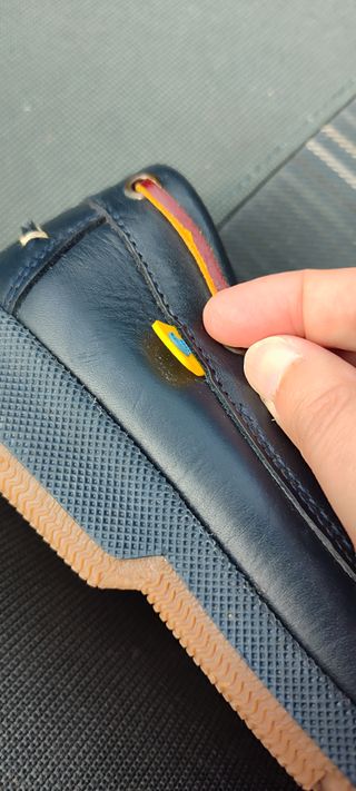 Náuticos Timberland Piel Azul Marrón Talla 37