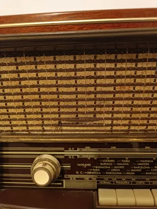 Radio Antigua Vintage Madera