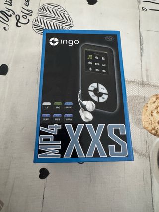Reproductor MP4 Ingo XXS 2GB Negro