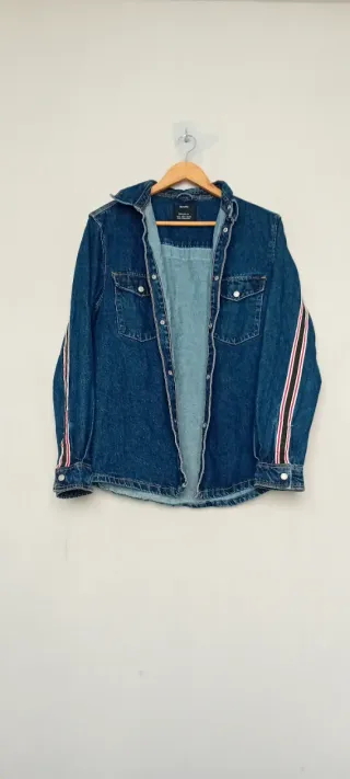 Sobrecamisa Vaquera Bershka Track