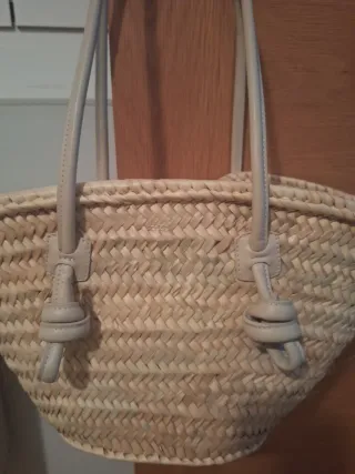 Capazo de yute Mango beige