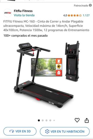 Cinta de correr nueva