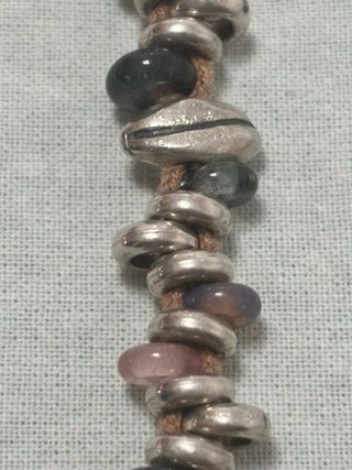 Pulsera Uno de 50 Plata Lila Violeta