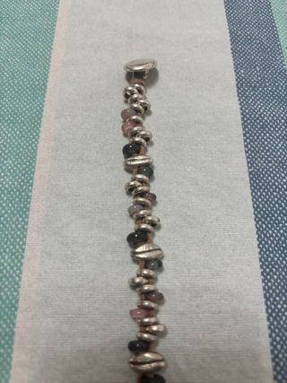 Pulsera Uno de 50 Plata Lila Violeta