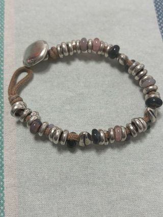 Pulsera Uno de 50 Plata Lila Violeta
