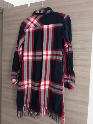 Vestido camisero Zara cuadros