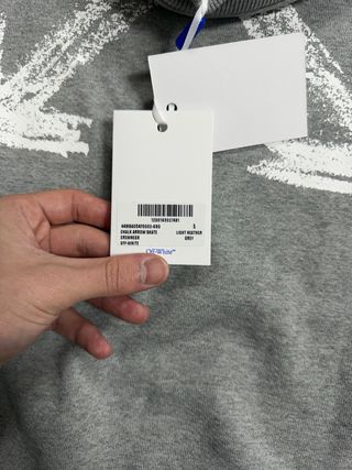 Felpa OffWhite Taglia S Grigia