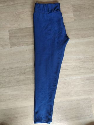 Leggings azules mujer