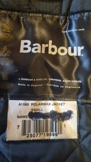 Barbour A1560 Polarwax vintage