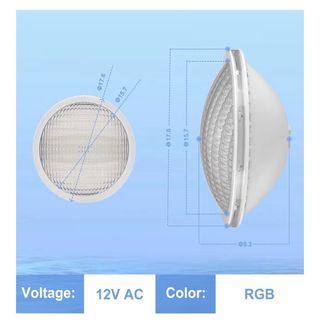Lampada Led Piscina Multicolore
