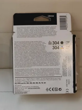 Cartucho impresora hp