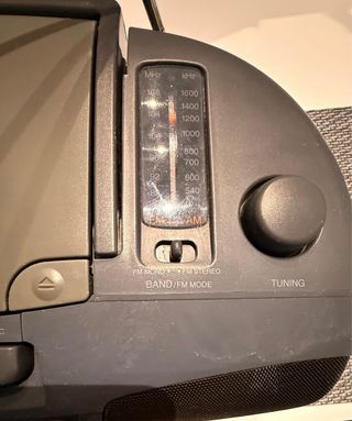 Radio CD JVC RC-X270 Portátil