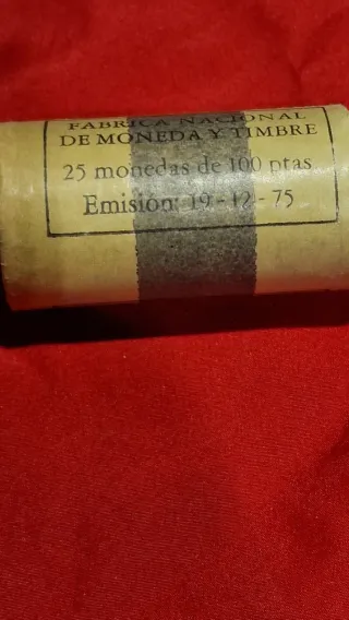 Cartucho 100 Pesetas 1975