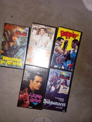 5 film in VHS
