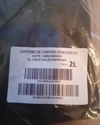 Uniforme de campaña mimeta 2L