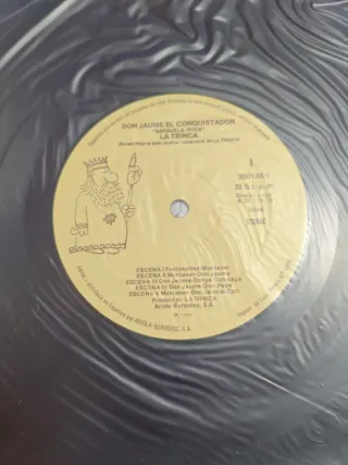 Vinilo de La Trinca - Don Jaume el Conquistador