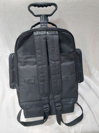 Maleta mochila trolley negra