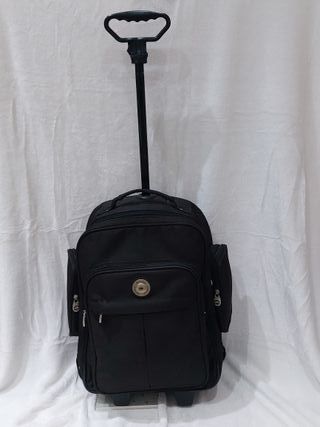 Maleta mochila trolley negra