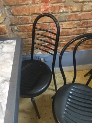 4 Mesas y 12 Sillas Hostelería