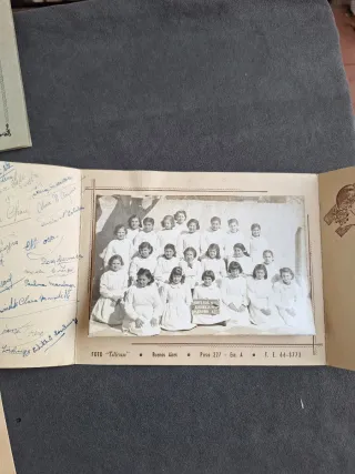 Álbum Fotos Escolares Antiguas Buenos Aires
